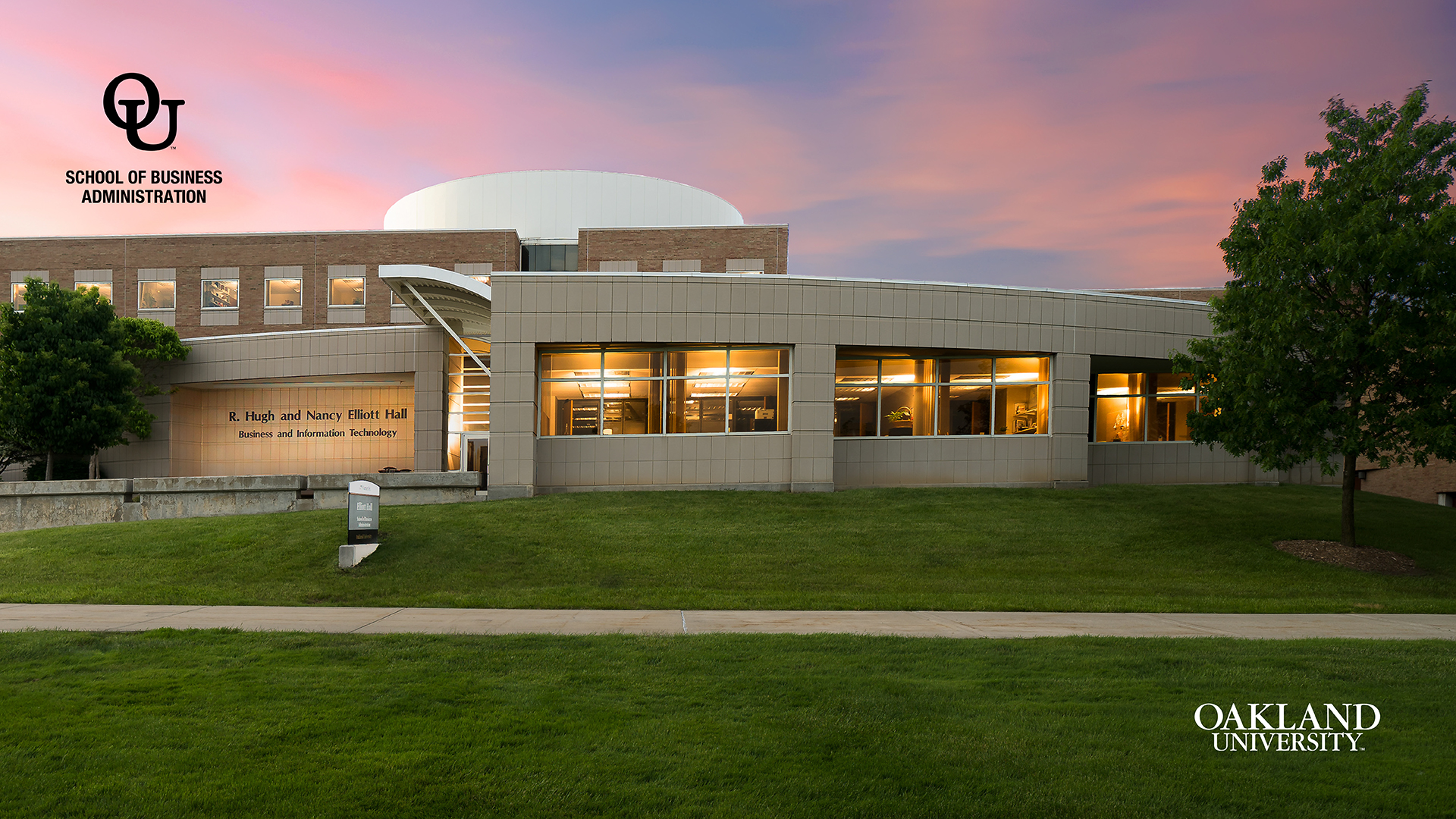 Elliott Hall evening